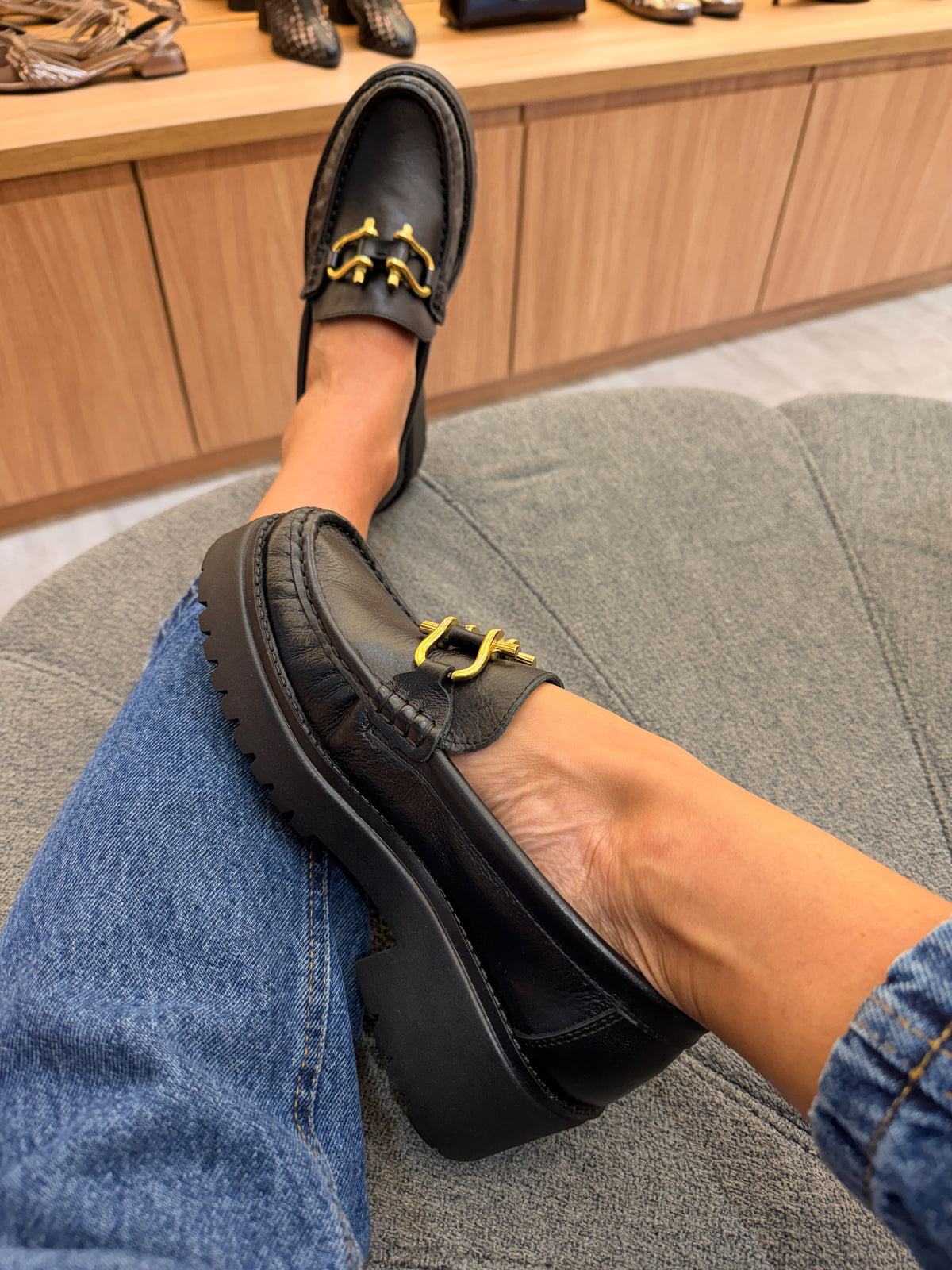 Mocassim Talita, Preto