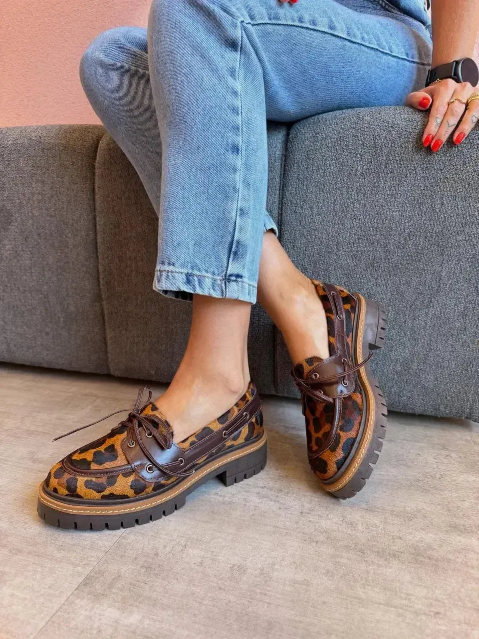 Mocassim Animal Print