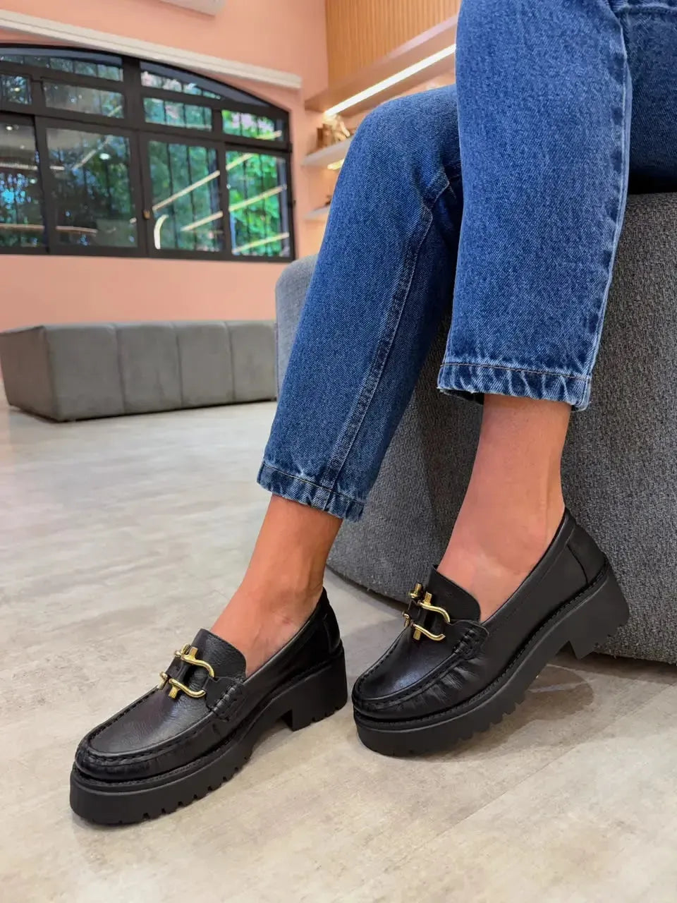 Mocassim Talita, Preto