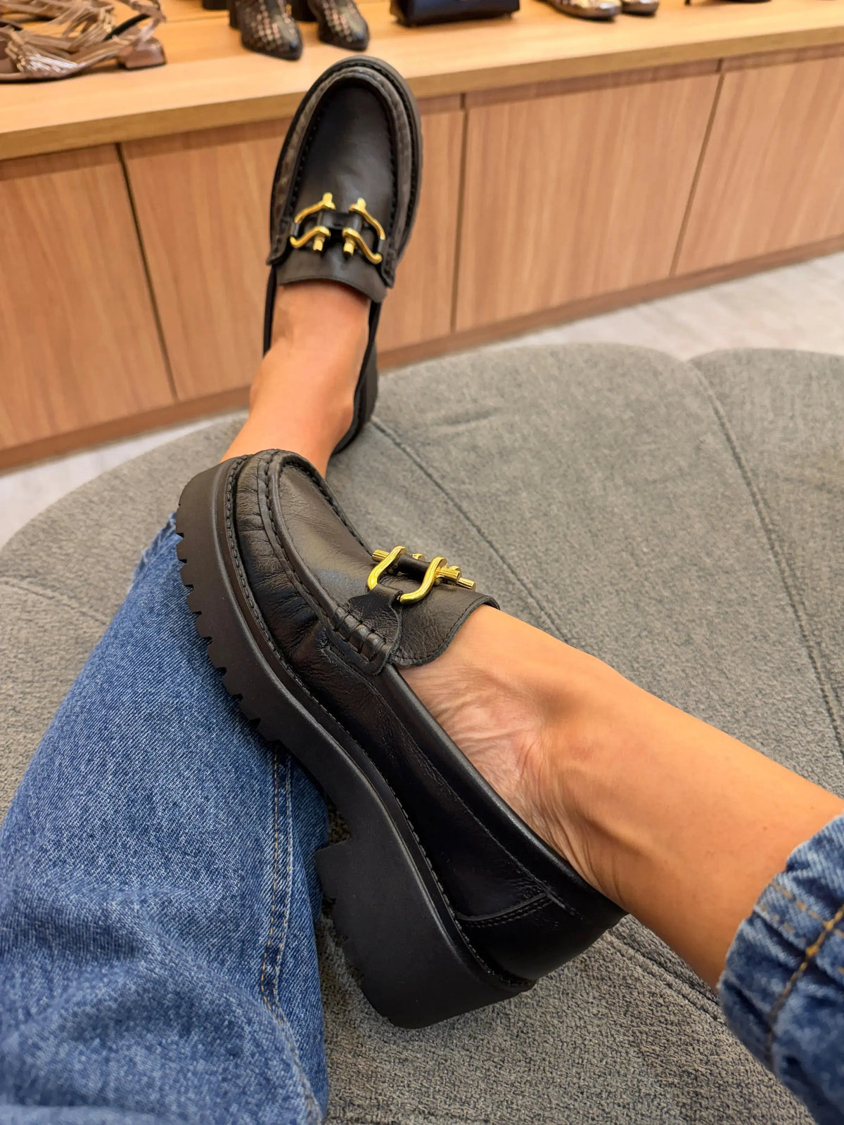 Mocassim Talita, Preto