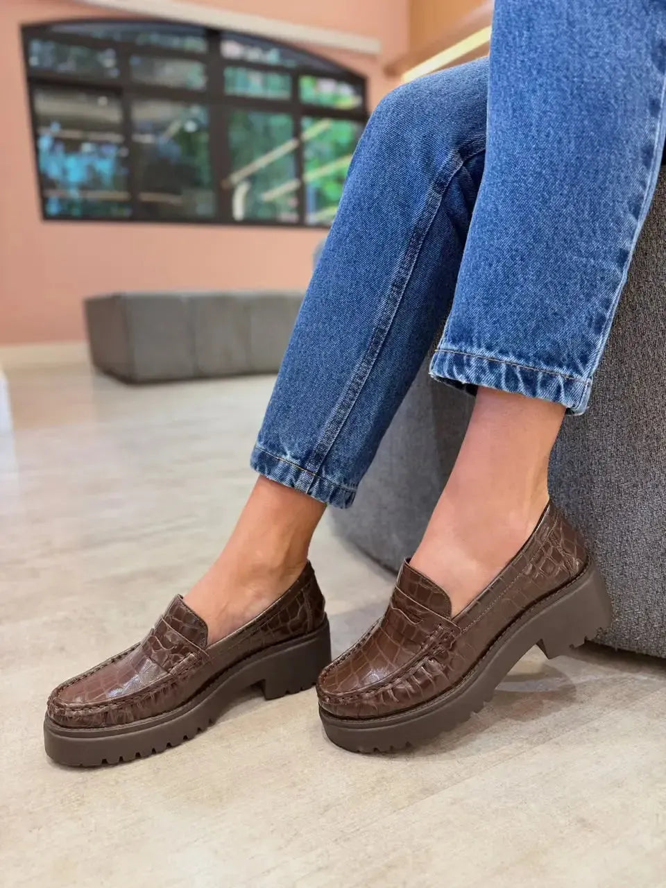 Mocassim Tamires, Marrom