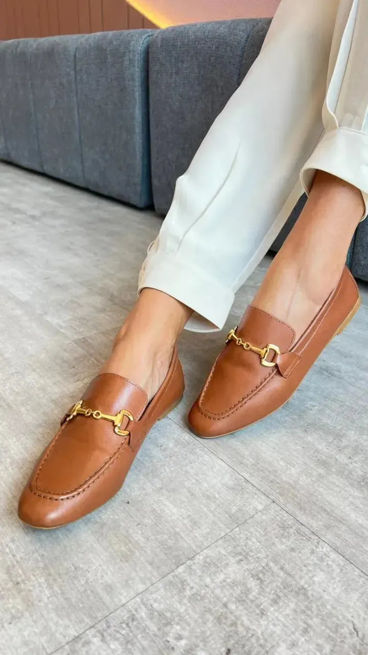 Mocassim Vogue, Caramelo