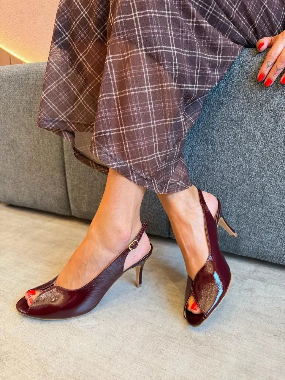 Peep Toe Aly, Marsala