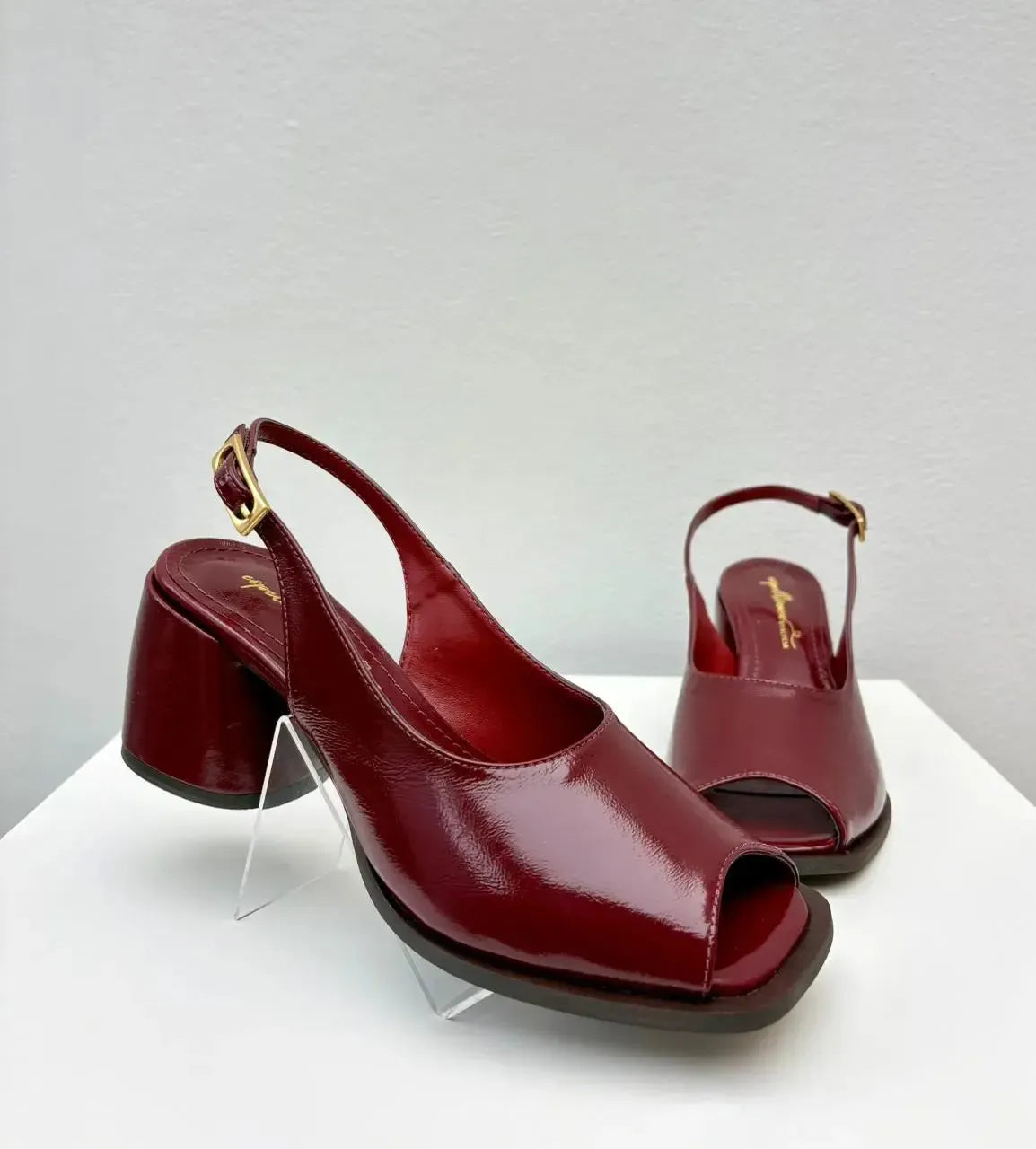 Peep Toe Juliana, Marsala