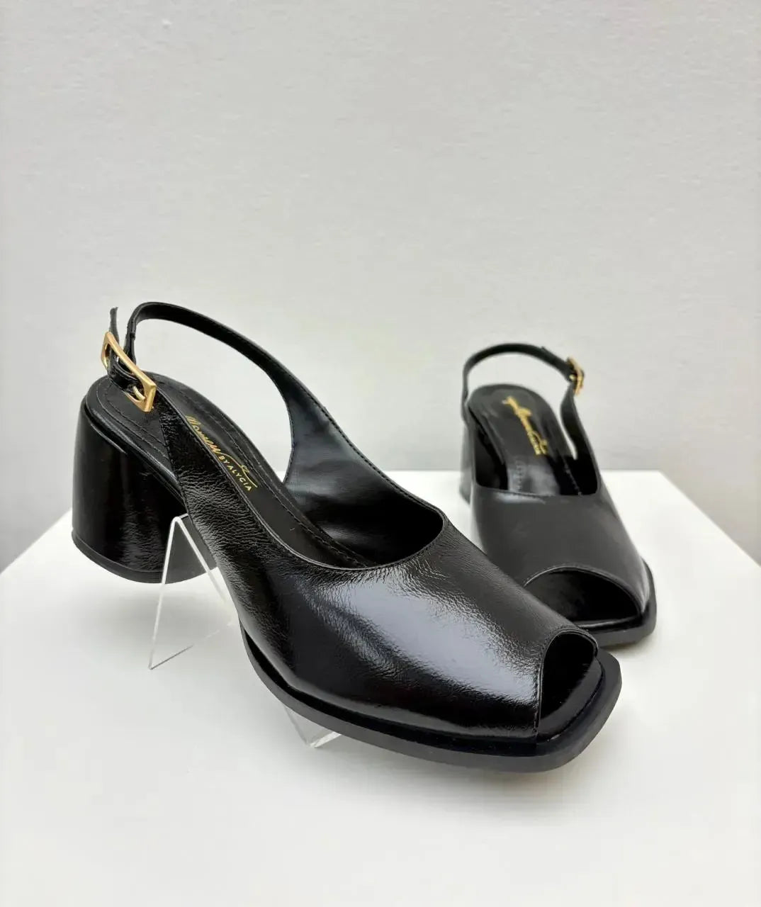 Peep Toe Juliana, Preto