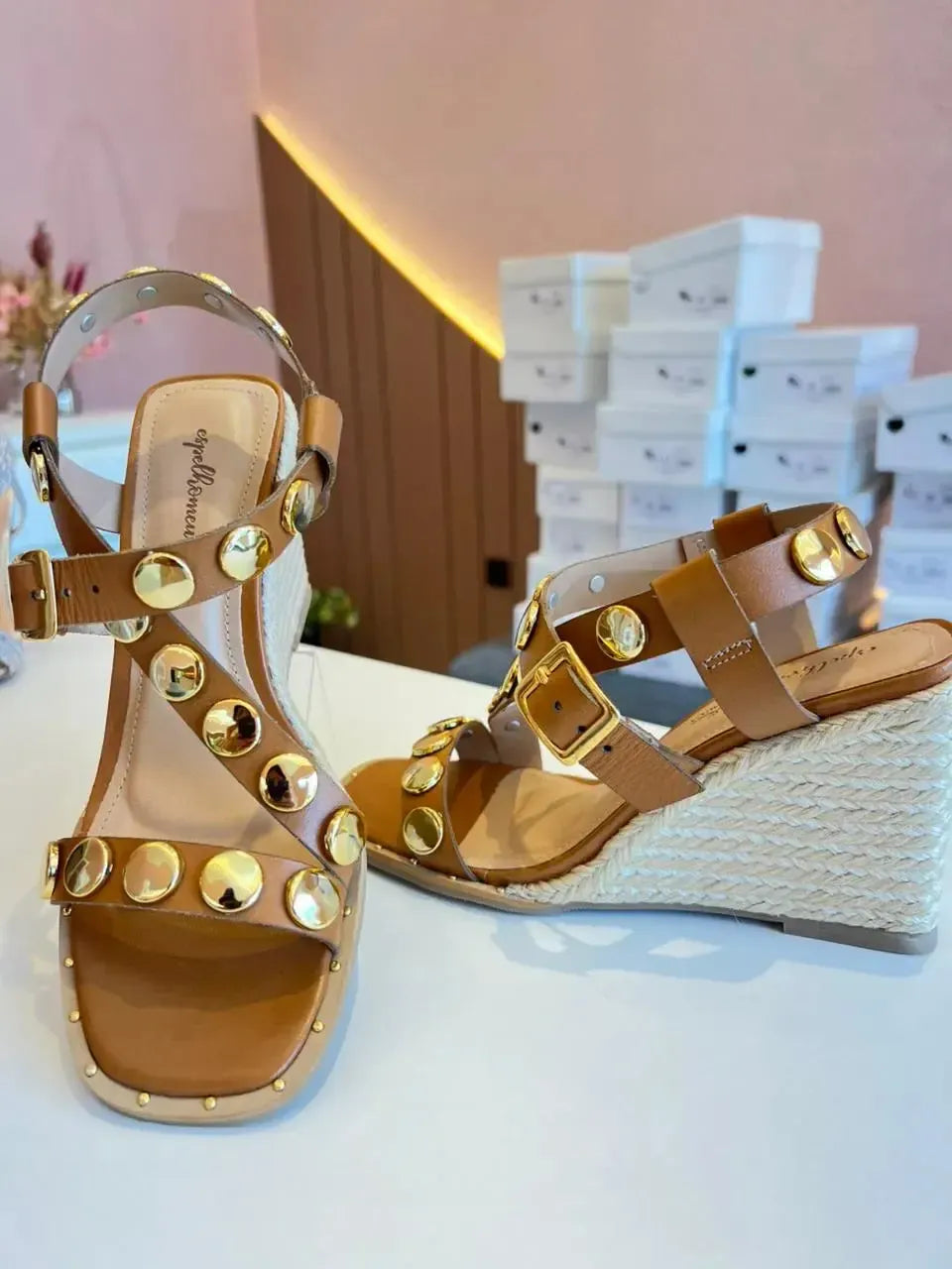 Sandália Anabela Iva