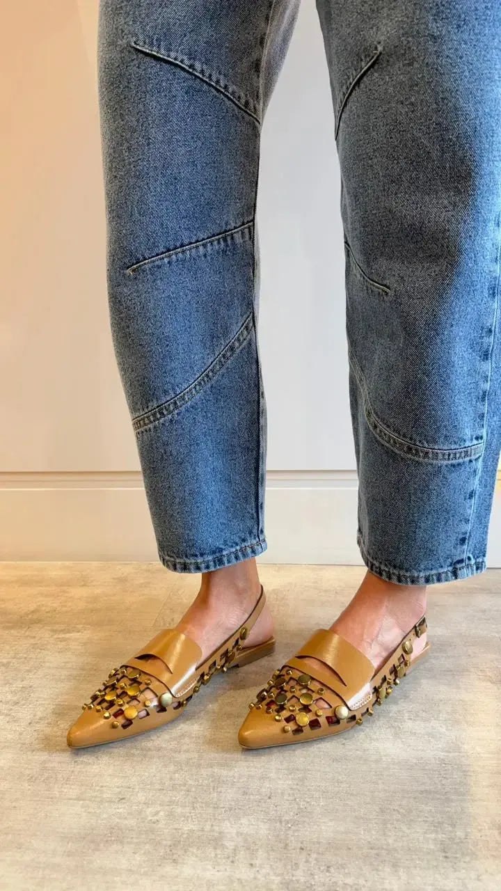 Sapatilha Slingback Rafaela Oliva