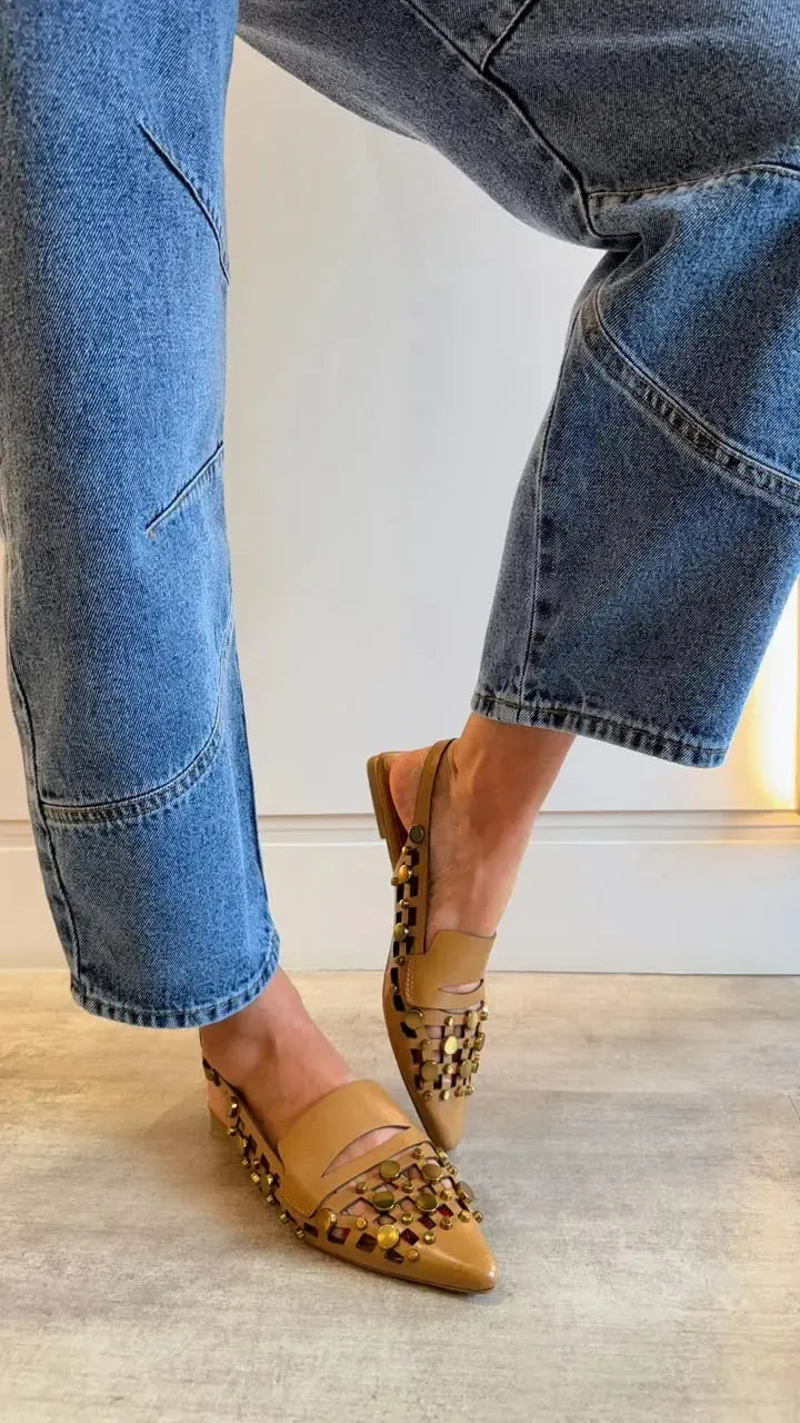 Sapatilha Slingback Rafaela Oliva