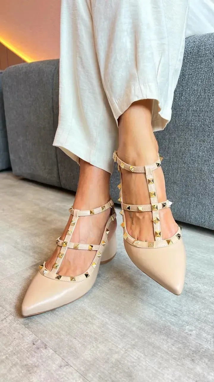 Scarpin Slingback Nude