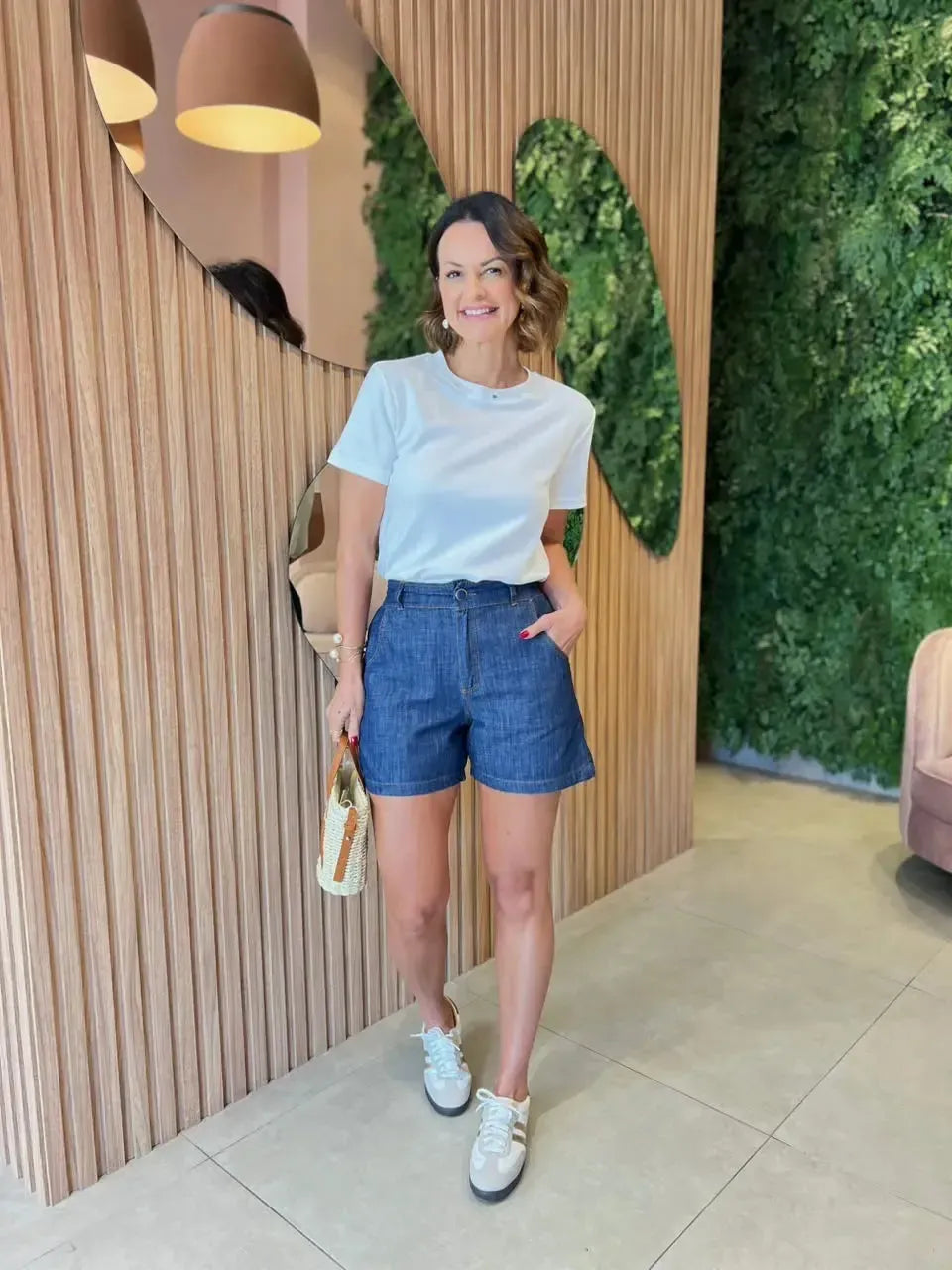 Shorts Jeans Básico