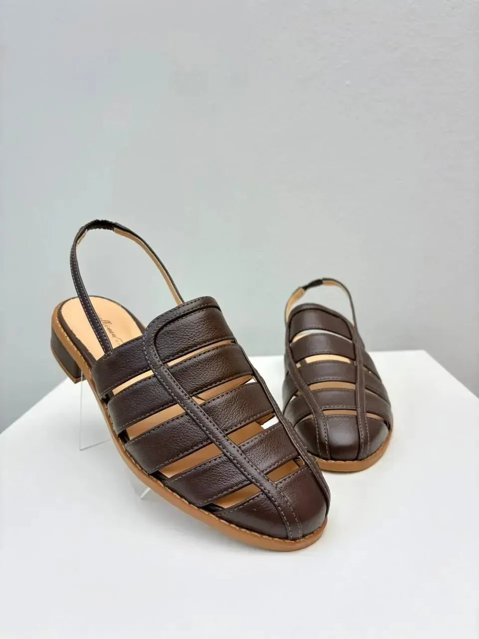 Slingback Clarice, Marrom