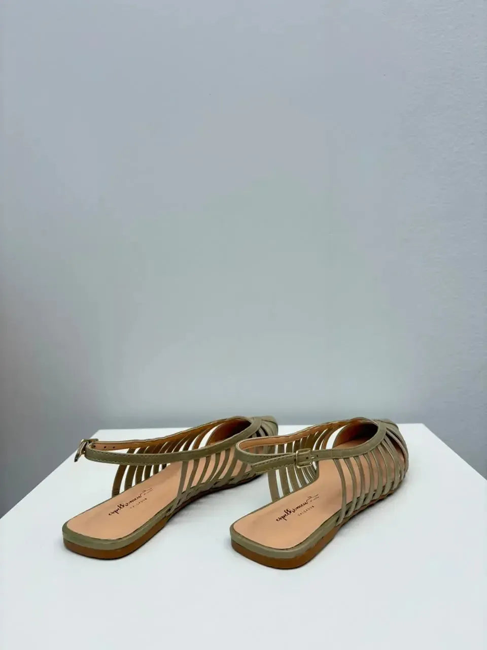 Slingback Elis, Verde Matcha