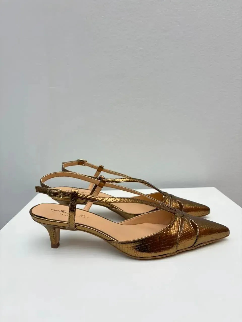 Slingback Helena, Ouro Velho