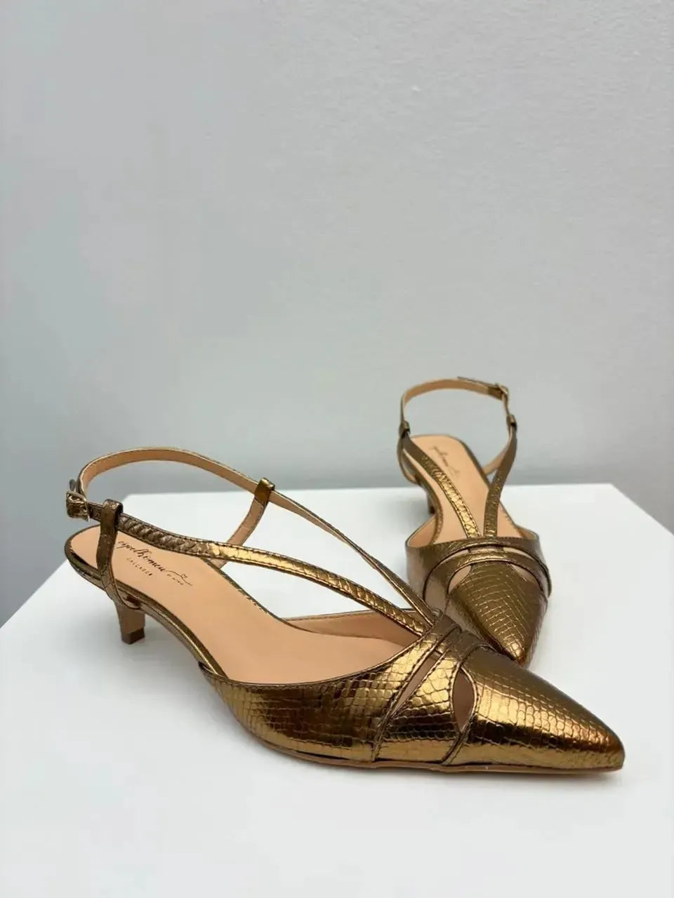 Slingback Helena, Ouro Velho