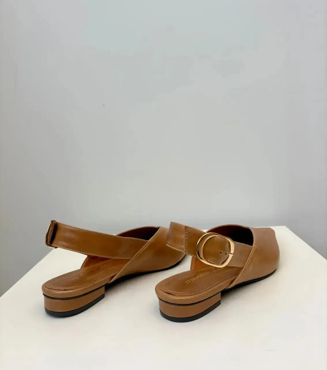 Slingback Luna, Caramelo