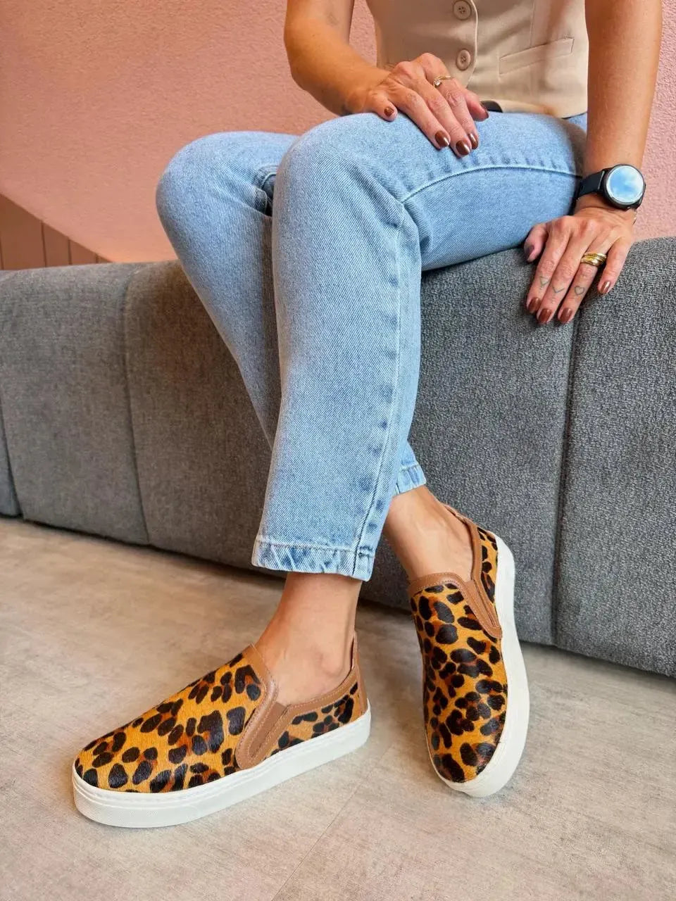 Slip-on Lara, Animal Print