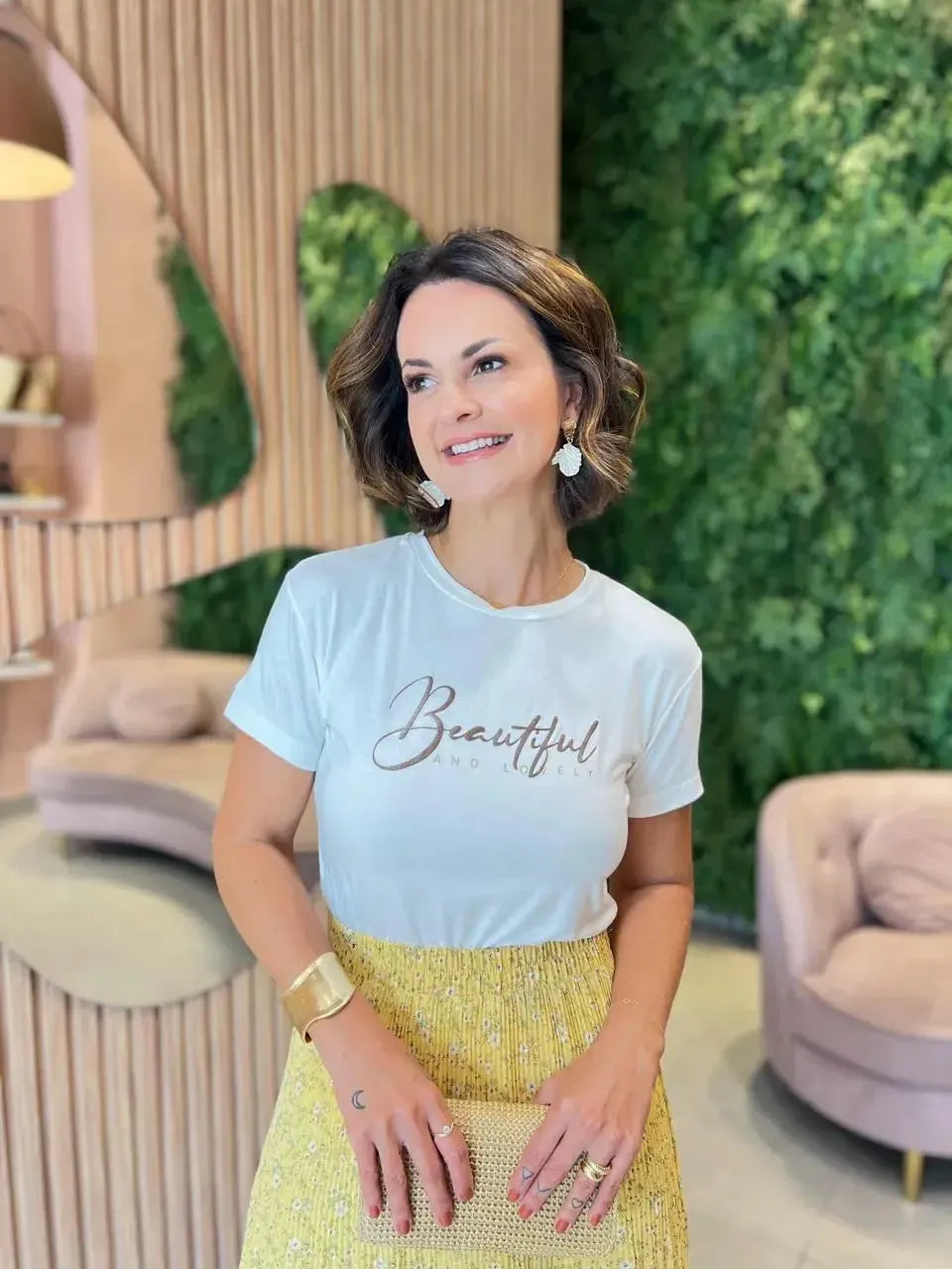 T-shirt Off-white , Beautiful