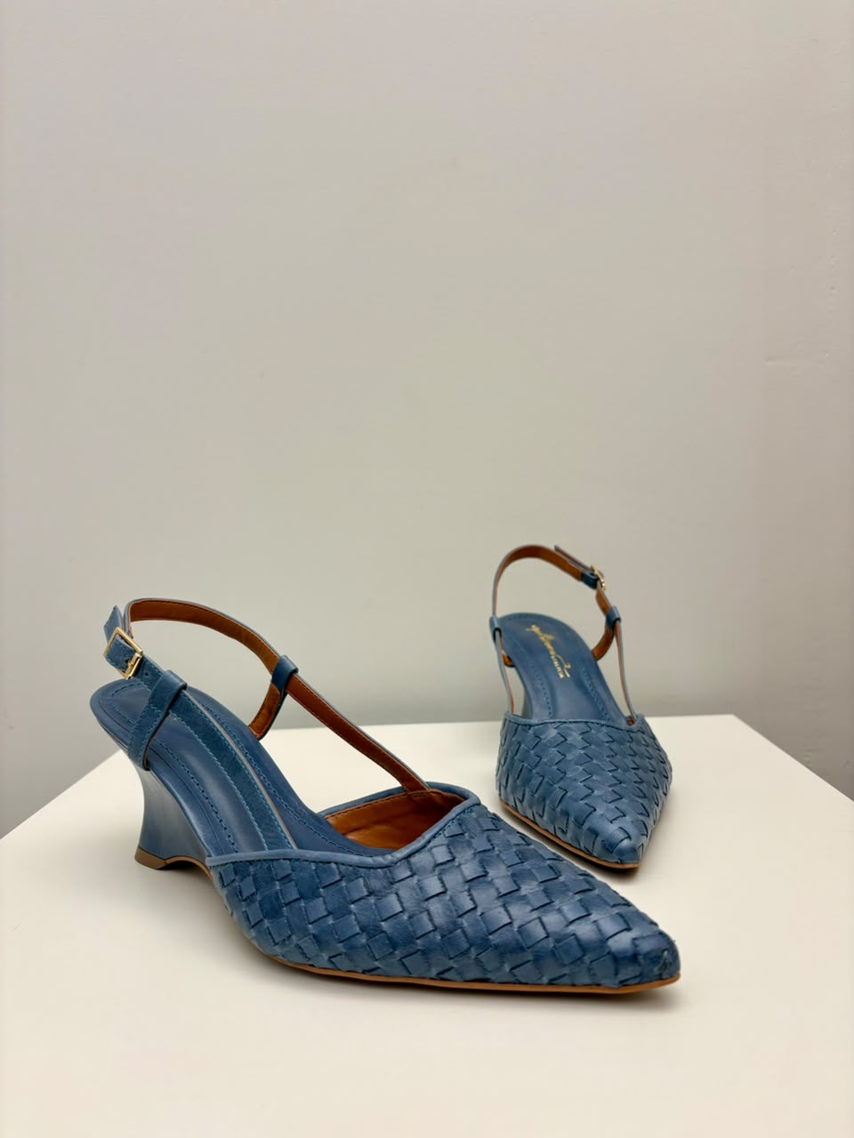Scarpin Serena, Azul Jeans