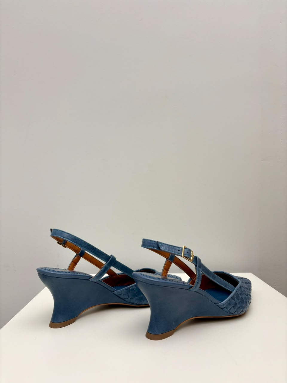 Scarpin Serena, Azul Jeans