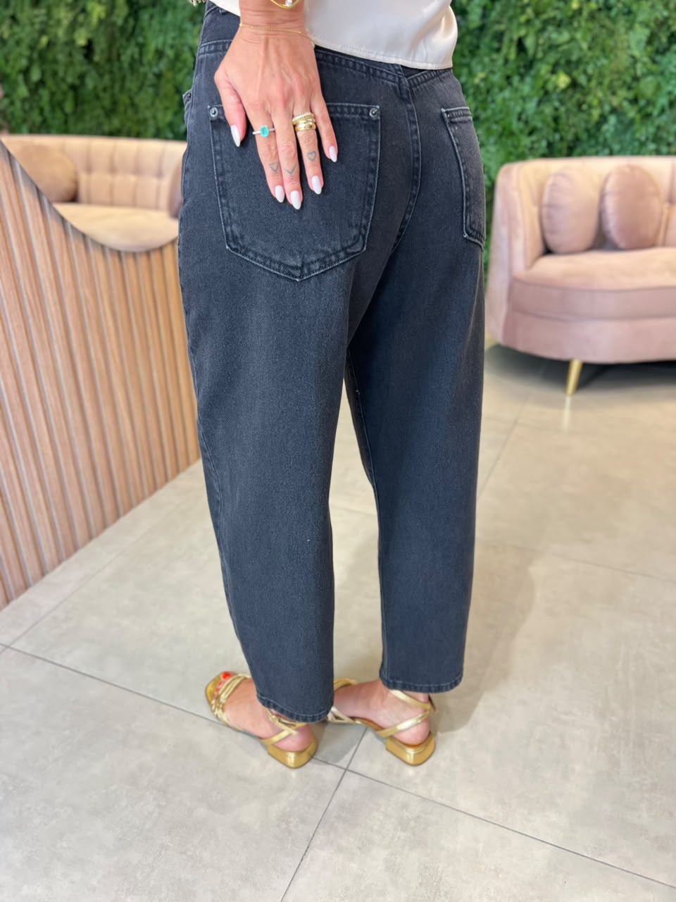 Calça Jeans Black Trama