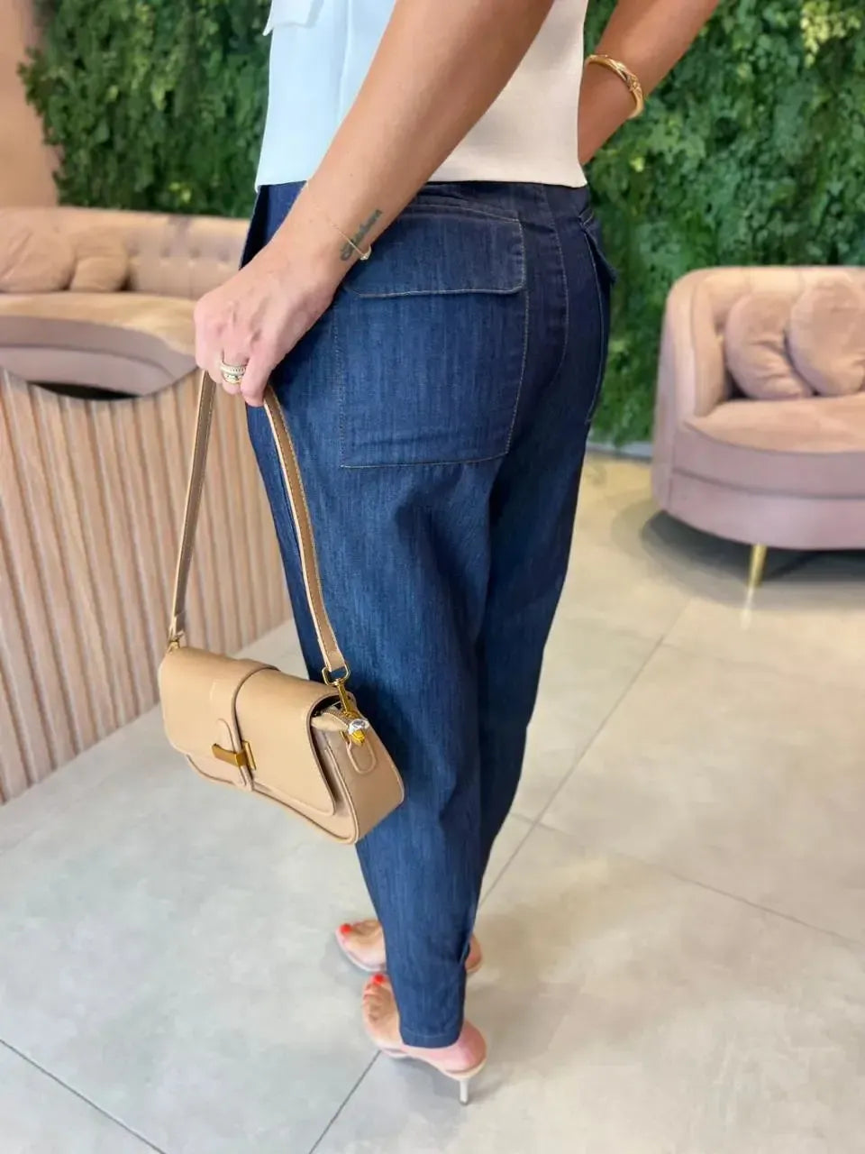 Calça Jeans Cenoura