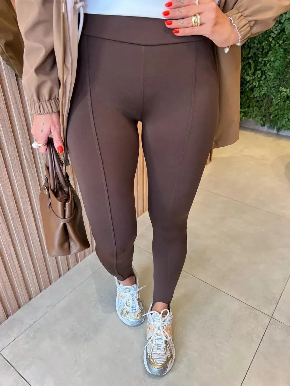 Calça Pezinho, Marrom
