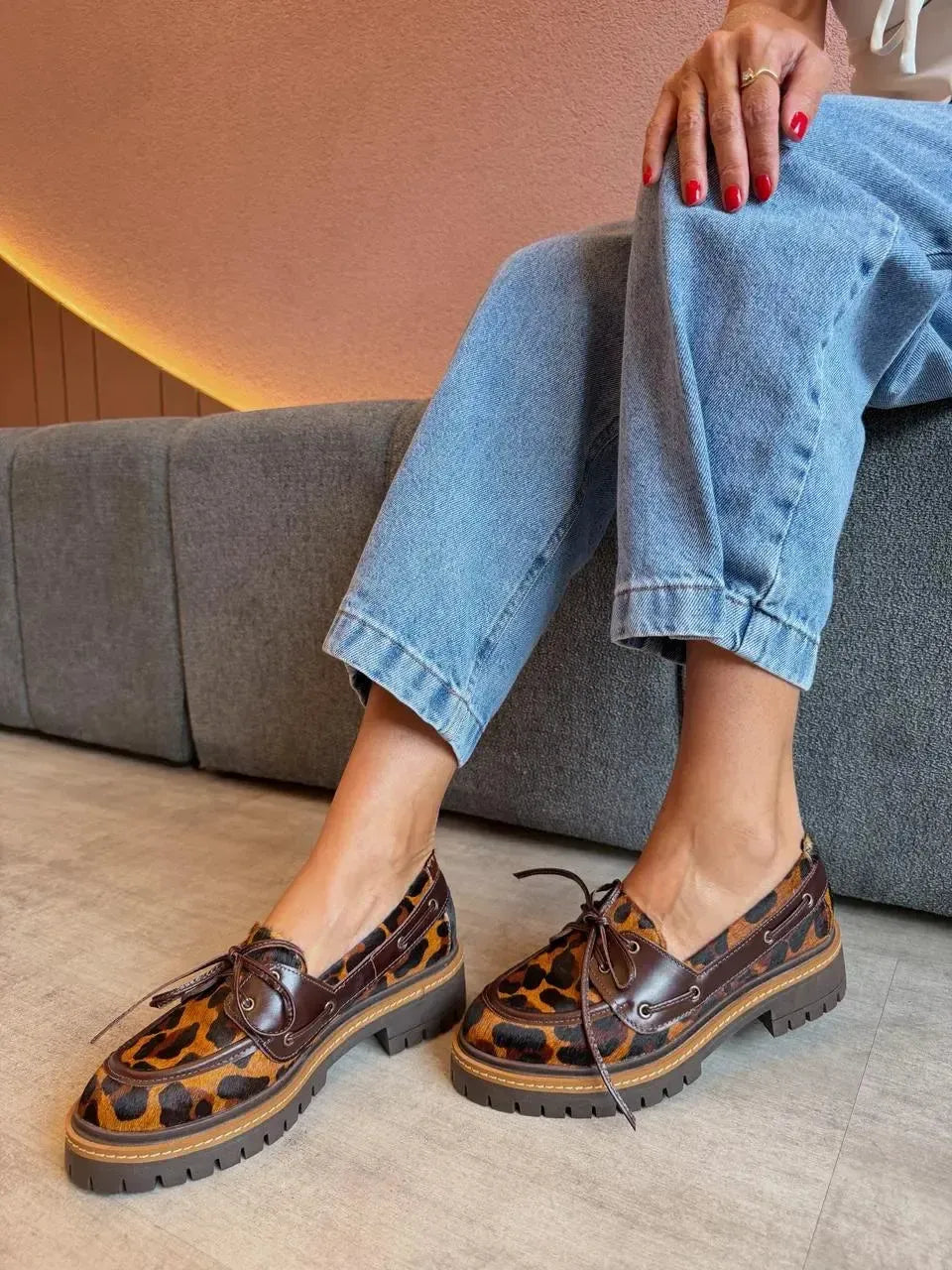 Mocassim Animal Print