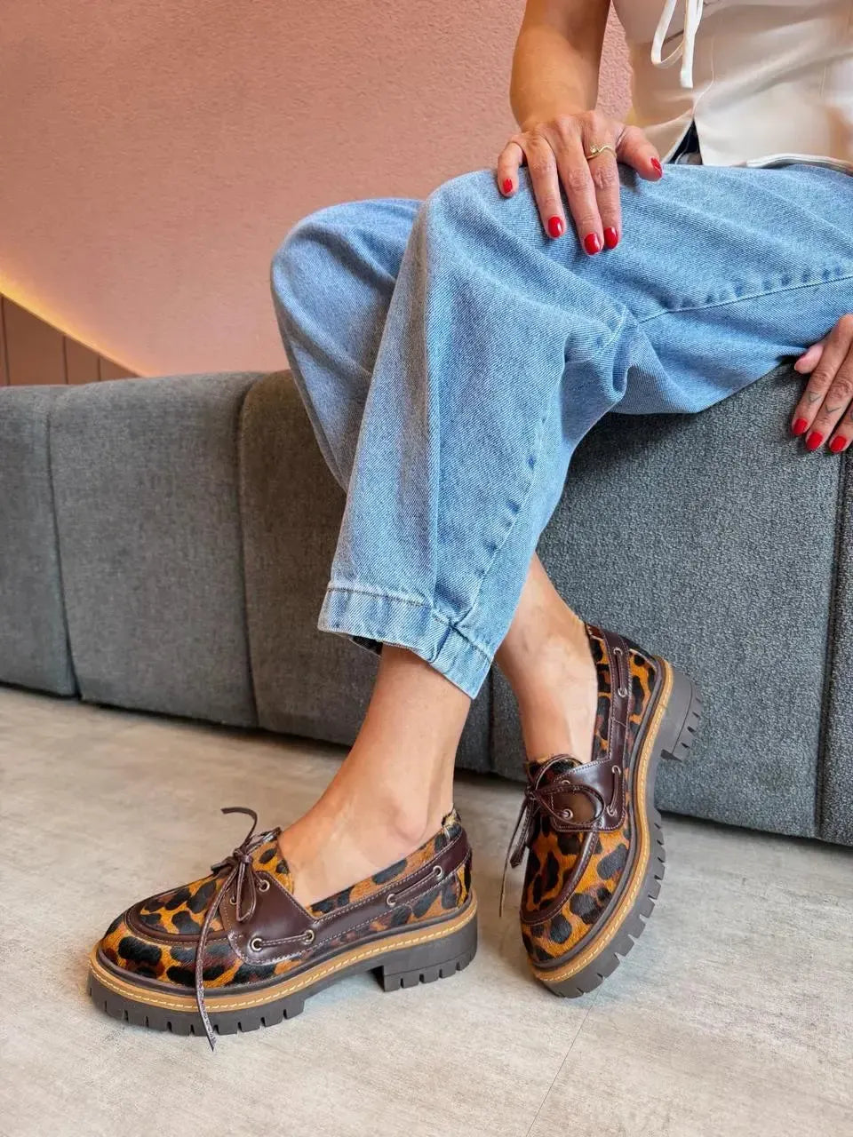 Mocassim Animal Print