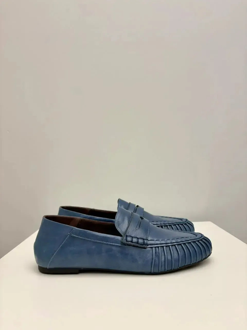 Mocassim Iara, Azul Jeans