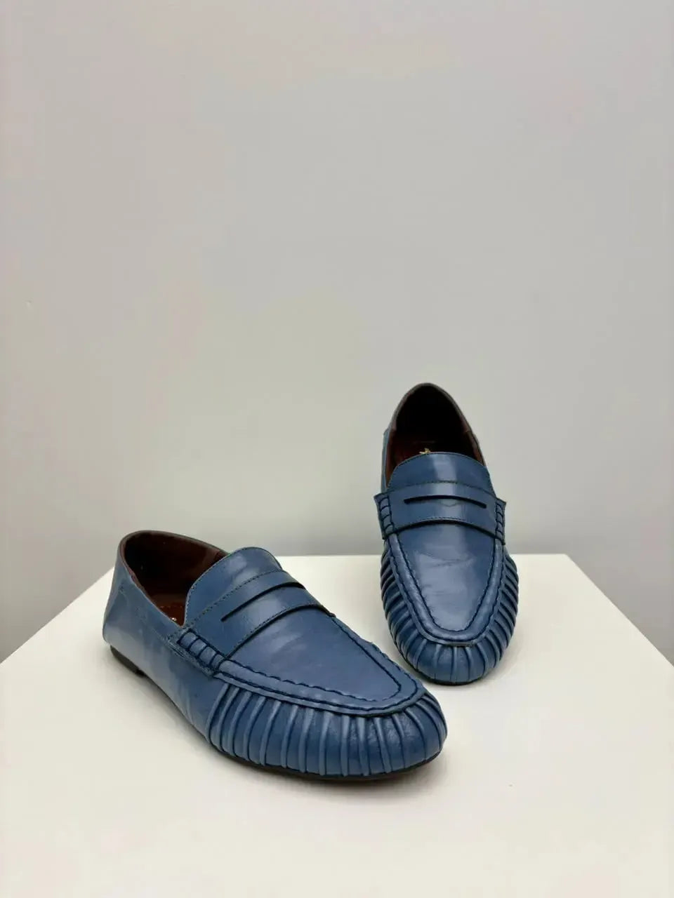 Mocassim Iara, Azul Jeans