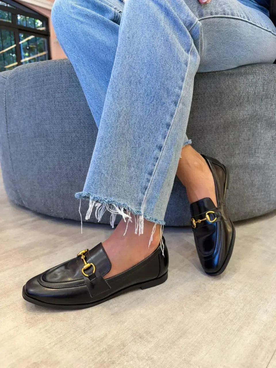 Mocassim Olivia, Preto