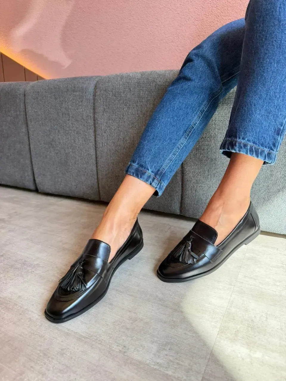 Mocassim Paola, Preto