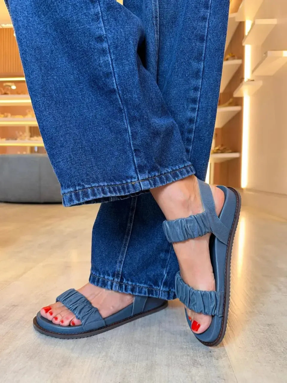 Papete Gabriela, Azul Jeans