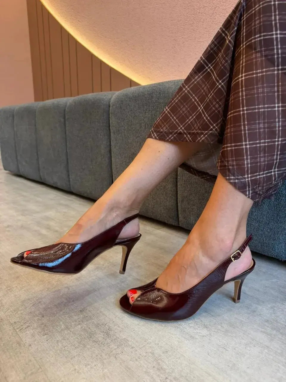 Peep Toe Aly, Marsala