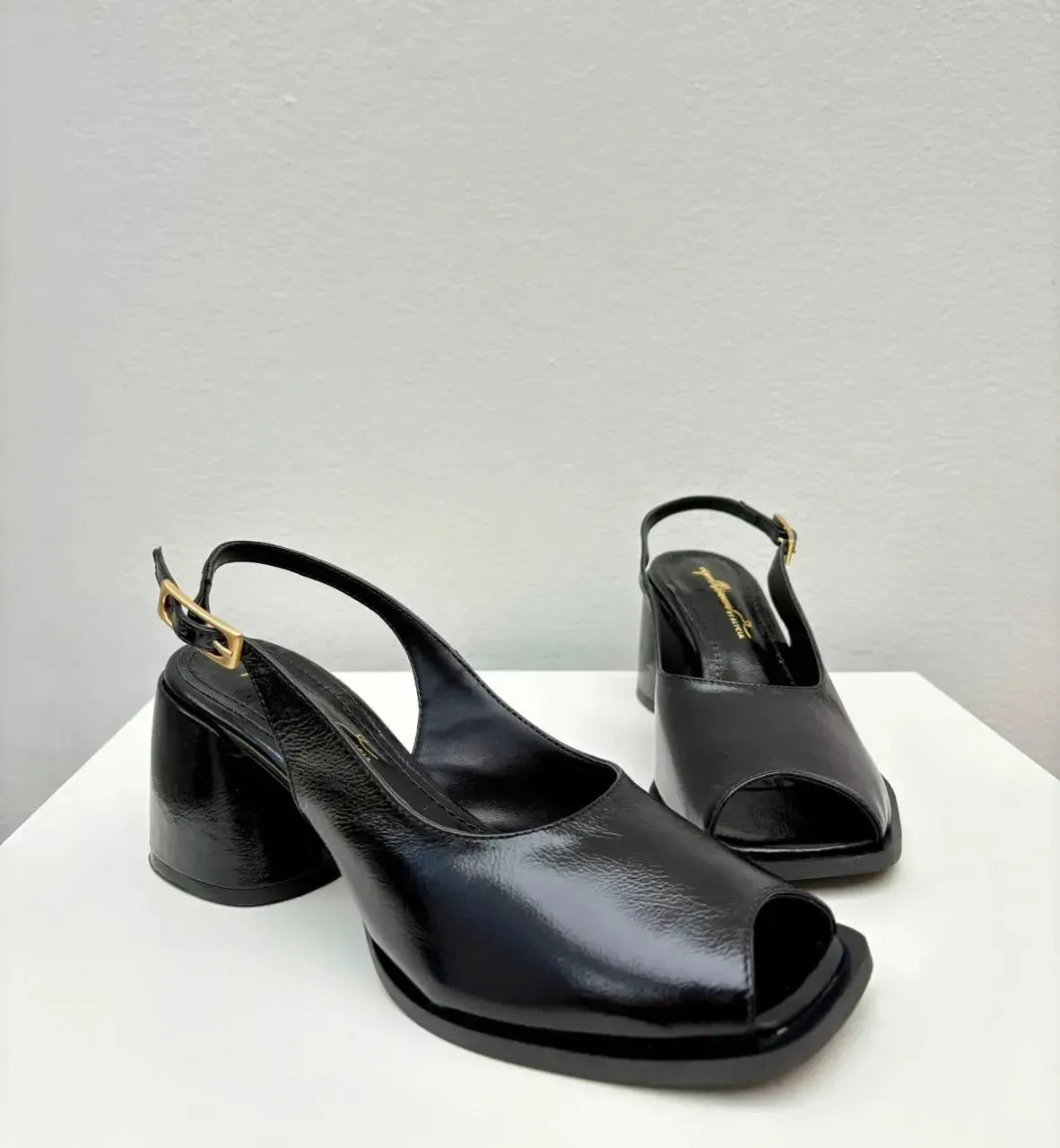 Peep Toe Juliana, Preto