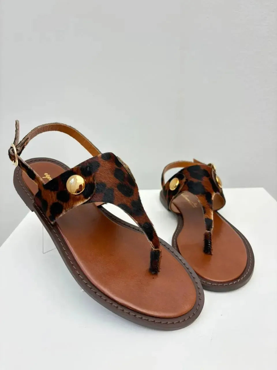 Rasteira Antonia, Animal Print