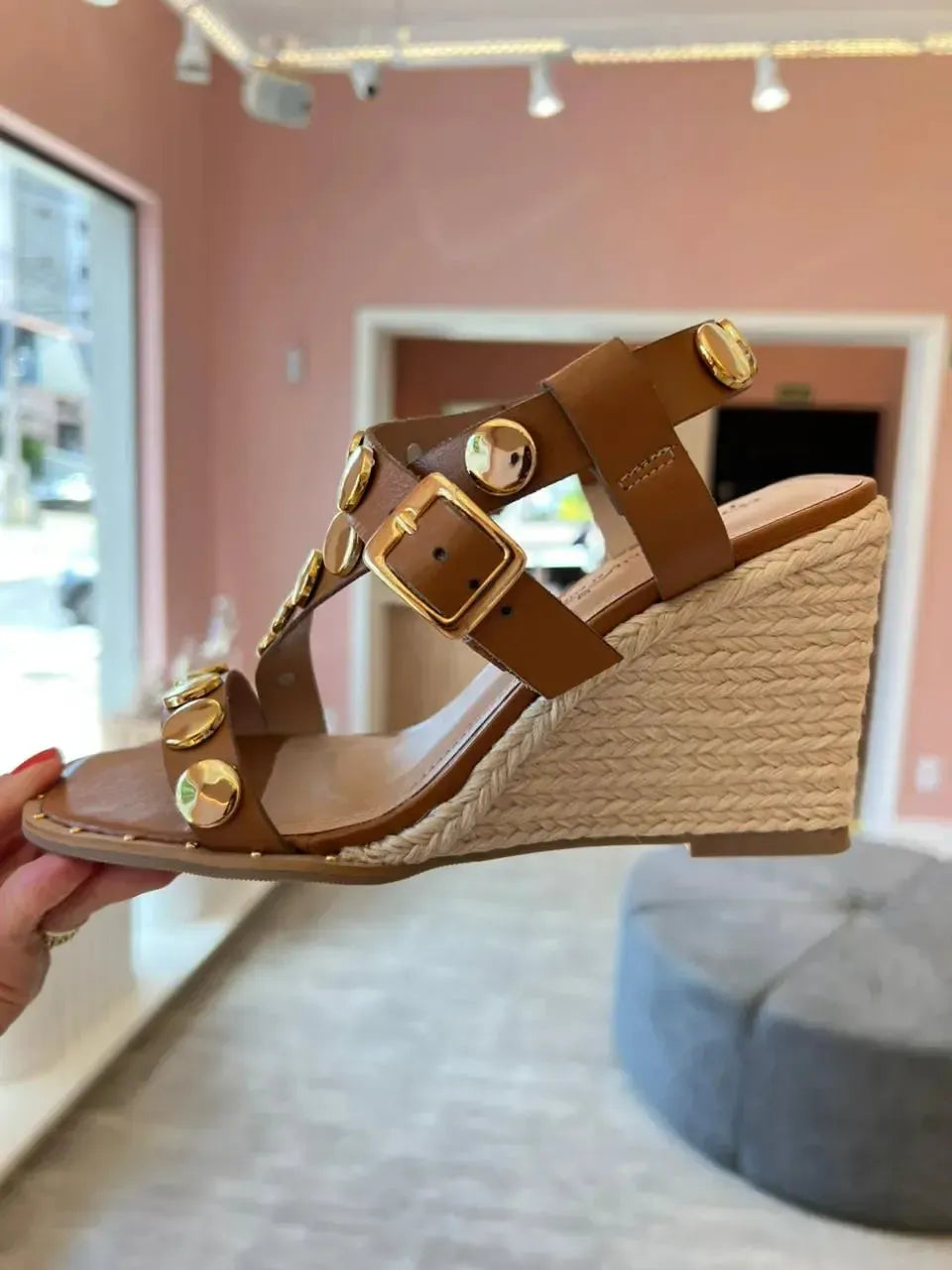 Sandália Anabela Iva