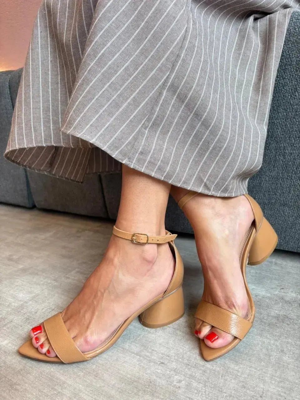 Sandália Dani Caramelo