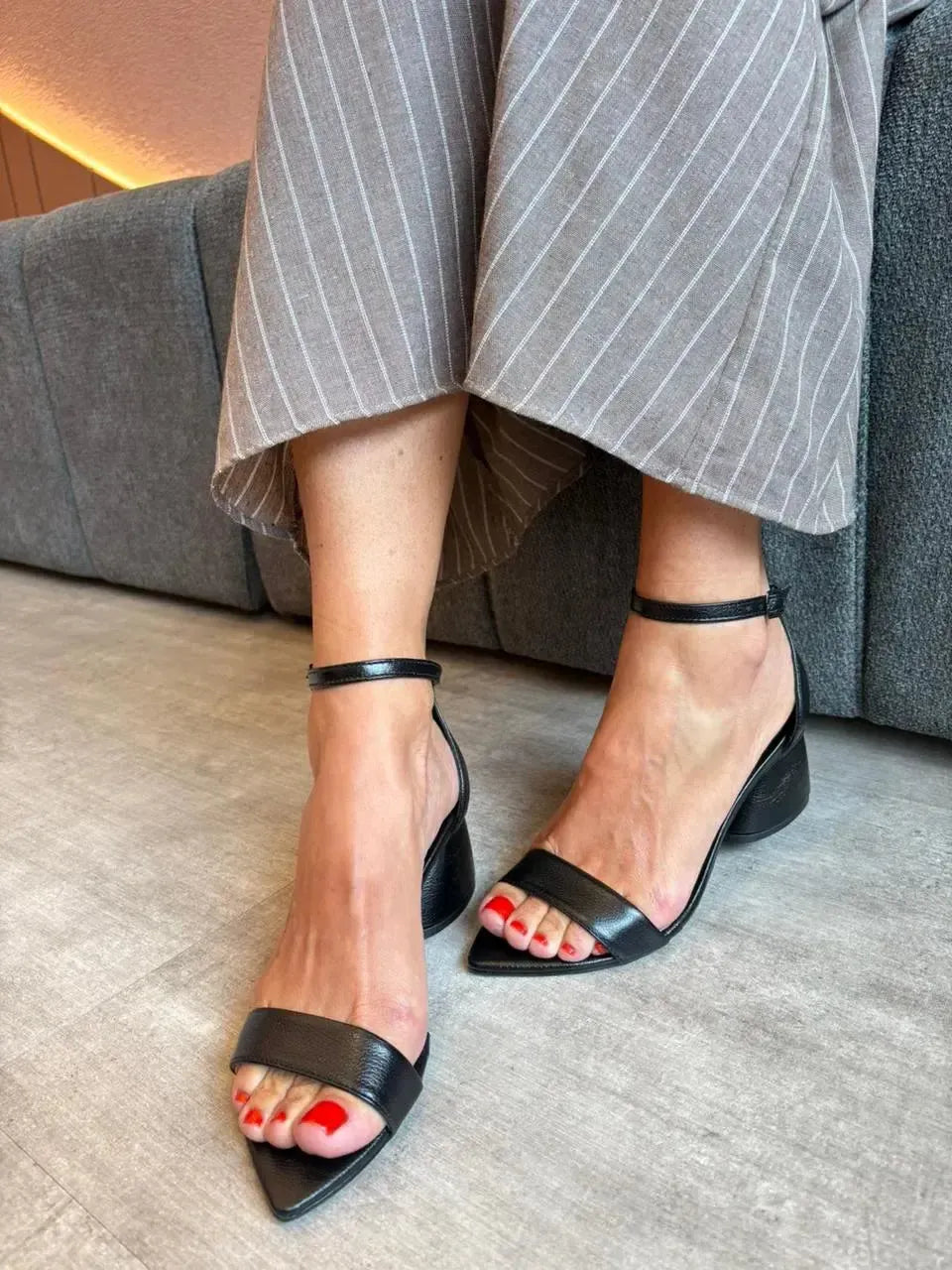 Sandália Dani Preta