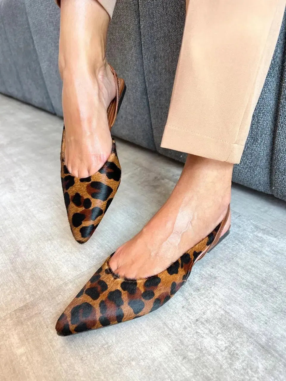 Sapatilha Helena, Animal Print