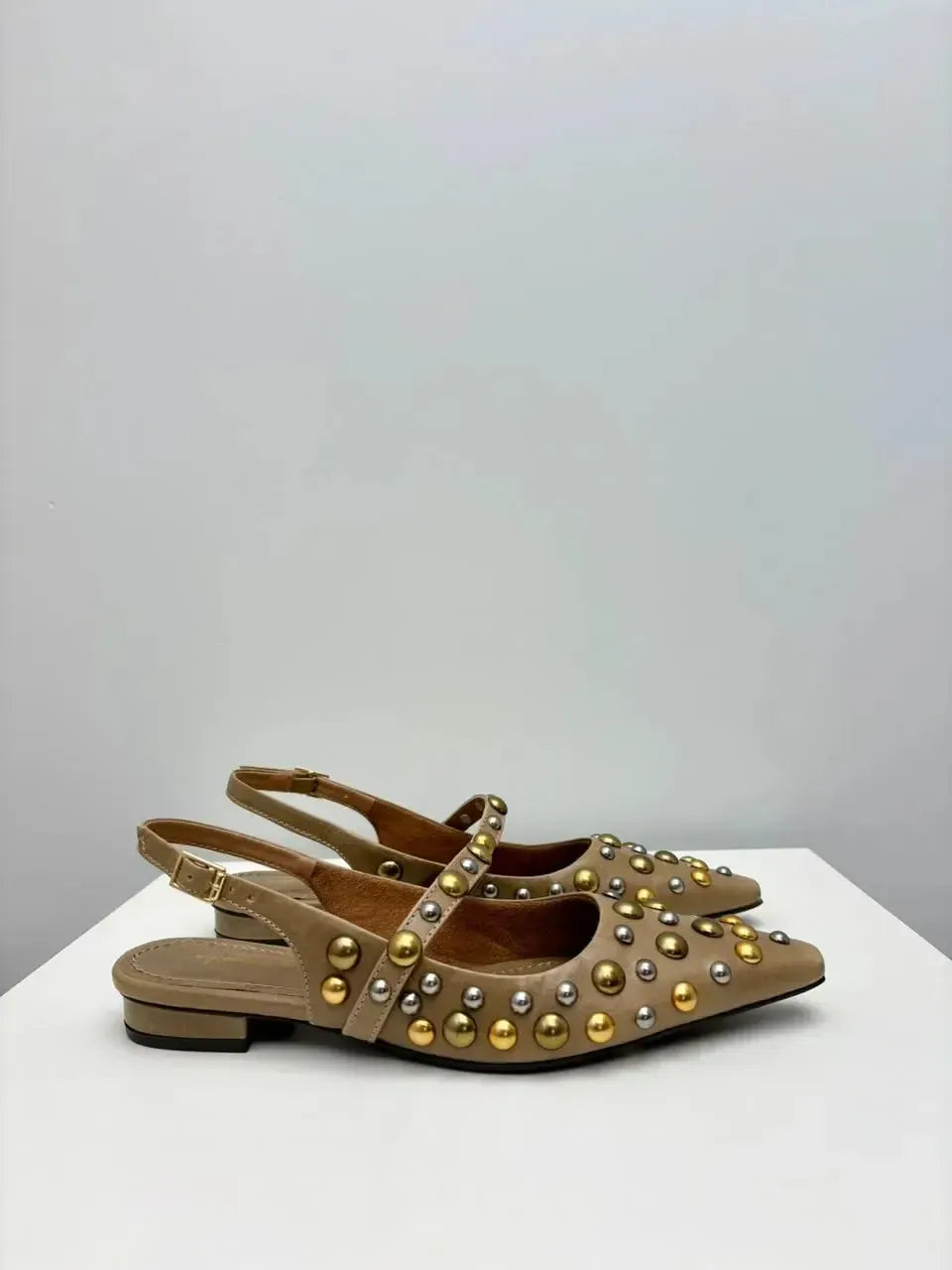 Sapatilha Slingback Mariza, Oliva