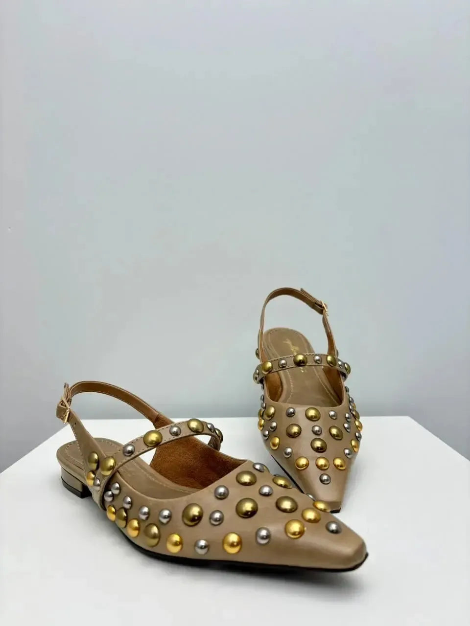 Sapatilha Slingback Mariza, Oliva