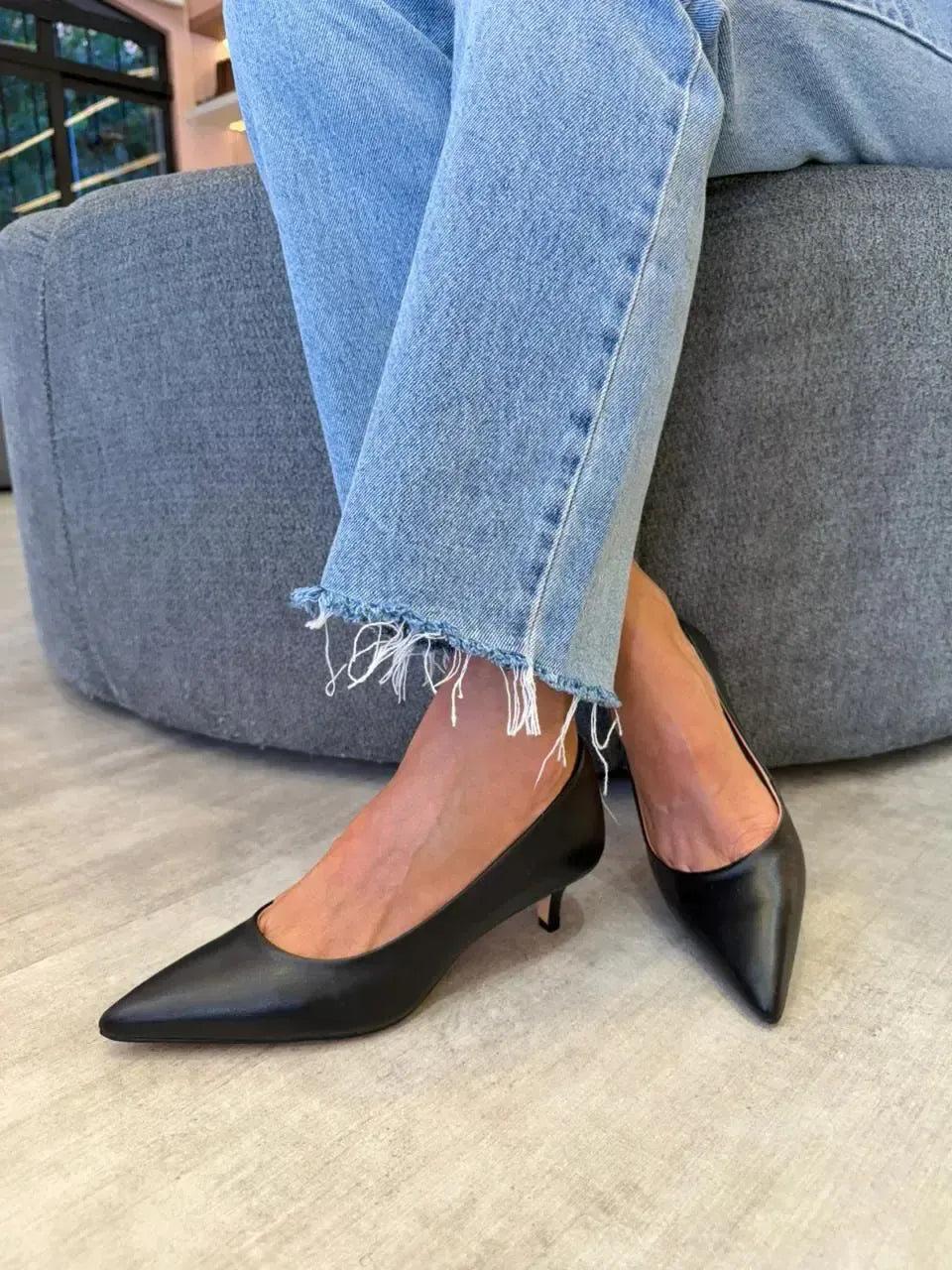 Scarpin Veneto, Preto