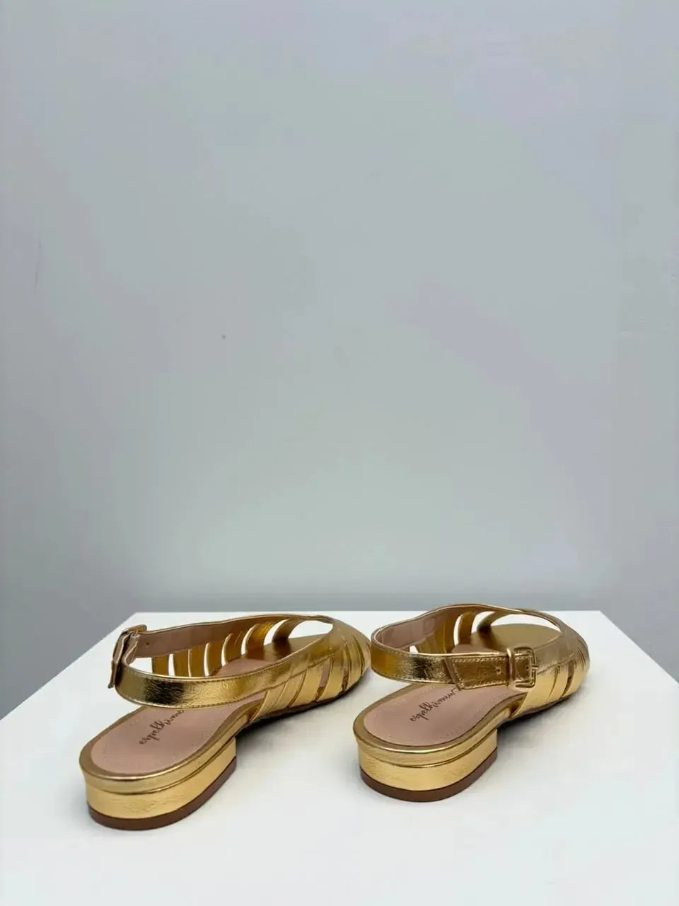 Slingback Cora, Dourado