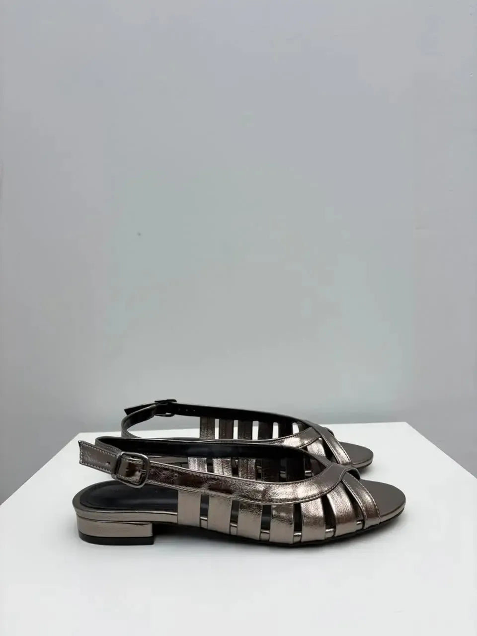 Slingback Cora, Prata Velha