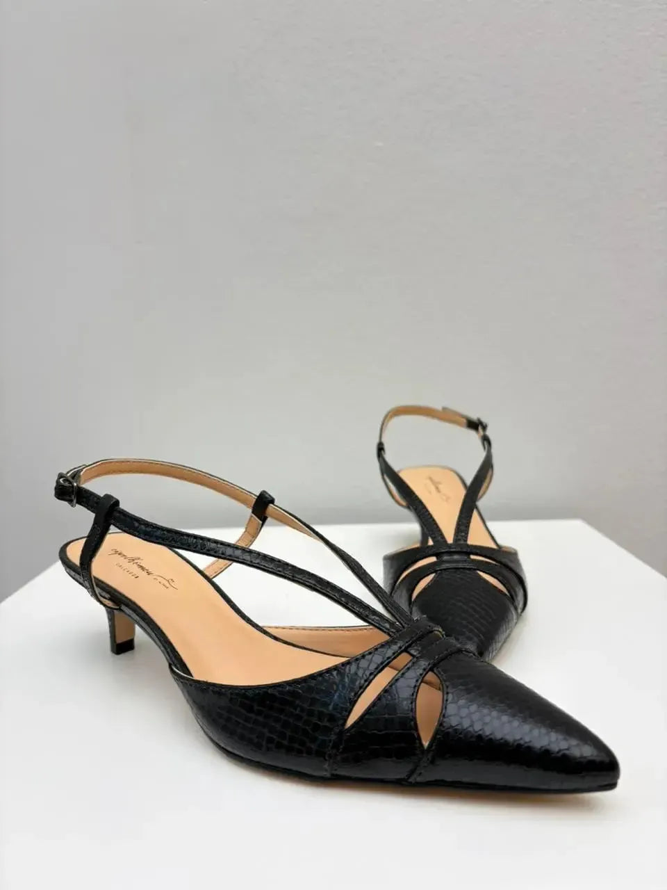 Slingback Helena, Preta