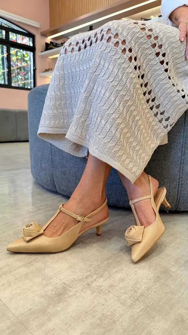 Slingback Jasmine, Nude