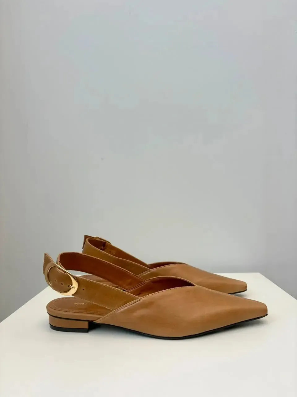 Slingback Luna, Caramelo