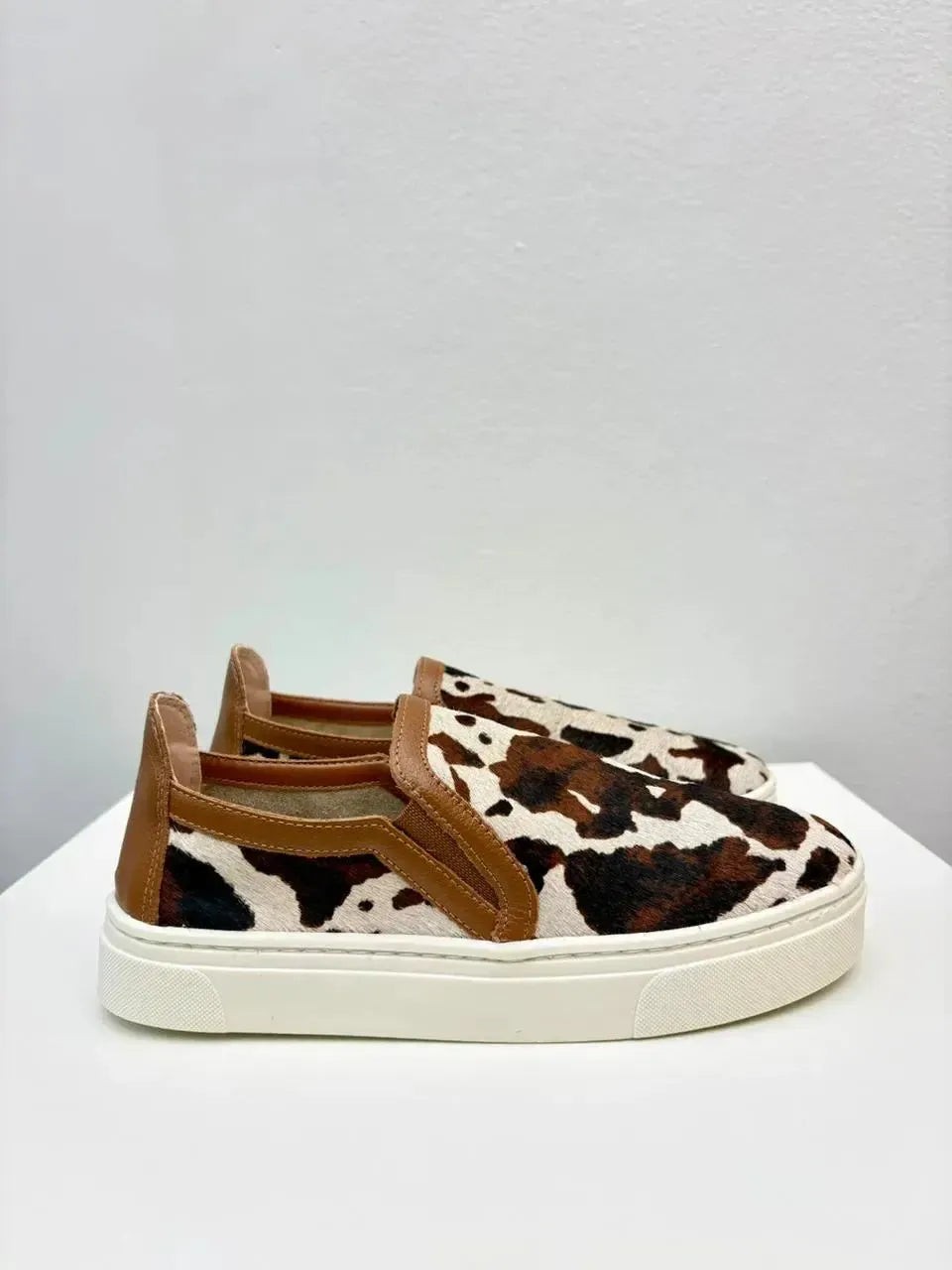 Slip-on Lara, Cow Print