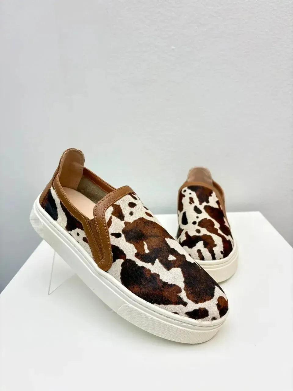 Slip-on Lara, Cow Print